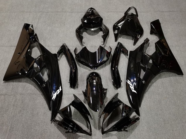2006-2007 Schwarz Glänzend & Perlblau Yamaha R6 Motorrad Verkleidung 2006-2007 Schwarz Glänzend & Perlblau Yamaha R6 Motorrad Verkleidung