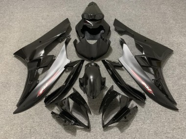 2006-2007 Schwarz Ninja Yamaha R6 Motorrad Verkleidung