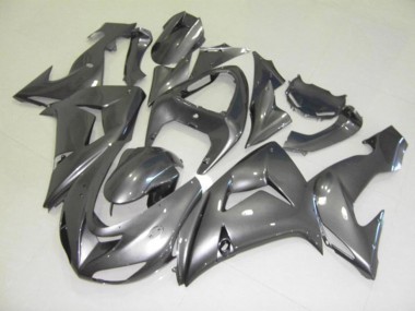 2006-2007 Silber Glanz Kawasaki ZX10R Motorrad Verkleidung