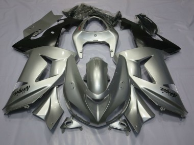 2006-2007 Silber Kawasaki ZX10R Motorrad Verkleidung