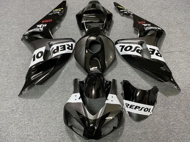 2006-2007 Silber Repsol Honda CBR1000RR Motorrad Verkleidung