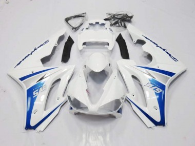 2006-2008 Weiß-Blau-Stil Triumph Daytona 675 Motorrad Verkleidung