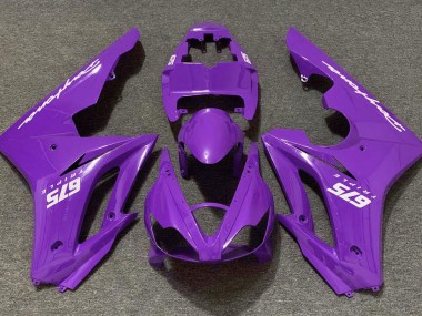 2006-2008 Glanz Lila Triumph Daytona 675 Motorrad Verkleidung