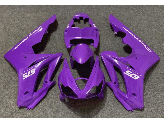 2006-2008 Glanz Lila Triumph Daytona 675 Motorrad Verkleidung 2006-2008 Glanz Lila Triumph Daytona 675 Motorrad Verkleidung