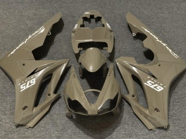 2006-2008 Glänzend Wüstenbraun Triumph Daytona 675 Motorrad Verkleidung