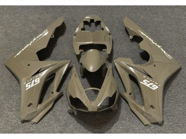 2006-2008 Glänzend Wüstenbraun Triumph Daytona 675 Motorrad Verkleidung