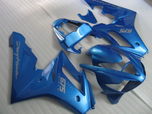 2006-2008 Leuchtendes Blau Triumph Daytona 675 Motorrad Verkleidung 2006-2008 Leuchtendes Blau Triumph Daytona 675 Motorrad Verkleidung