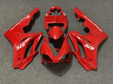 2006-2008 Rot Glänzend Triumph Daytona 675 Motorrad Verkleidung