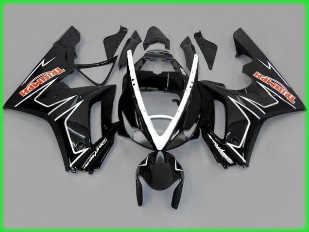 2006-2008 Schwarz Gold Triumph Daytona 675 Motorrad Verkleidung