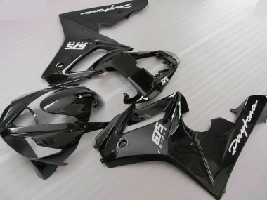 2006-2008 Schwarz Krieger Triumph Daytona 675 Motorrad Verkleidung