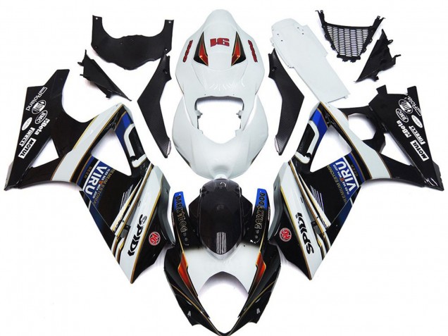 2007-2008 Benutzerdefiniert VIRU Stil Suzuki GSXR 1000 Motorrad Verkleidung 2007-2008 Benutzerdefiniert VIRU Stil Suzuki GSXR 1000 Motorrad Verkleidung