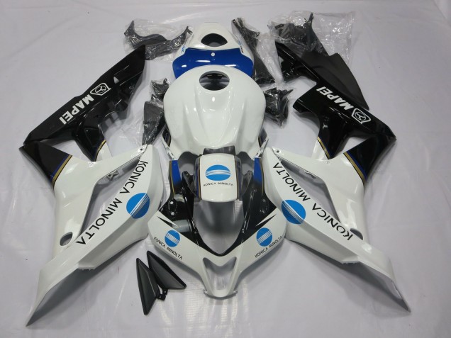 2007-2008 Blau Konica Minolta & Schwarz Honda CBR600RR Motorrad Verkleidung 2007-2008 Blau Konica Minolta & Schwarz Honda CBR600RR Motorrad Verkleidung