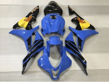 2007-2008 Blau & Lila Honda CBR600RR Motorrad Verkleidung