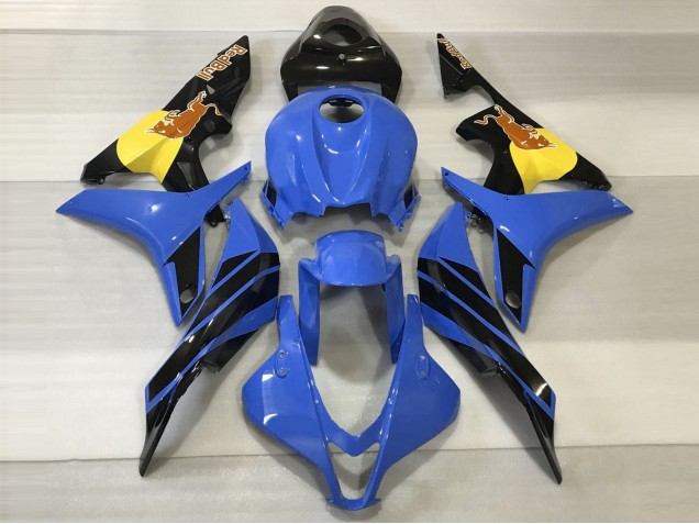 2007-2008 Blau & Lila Honda CBR600RR Motorrad Verkleidung