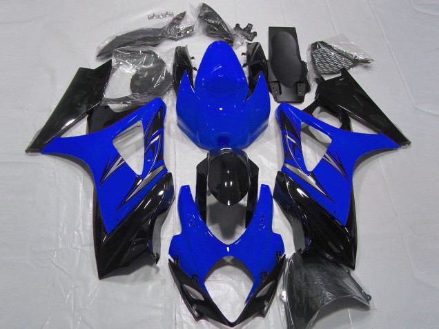 2007-2008 Blau & Schwarz Suzuki GSXR 1000 Motorrad Verkleidung 2007-2008 Blau & Schwarz Suzuki GSXR 1000 Motorrad Verkleidung