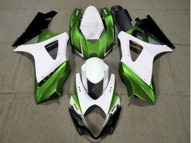 2007-2008 Custom Design Grün Suzuki GSXR 1000 Motorrad Verkleidung
