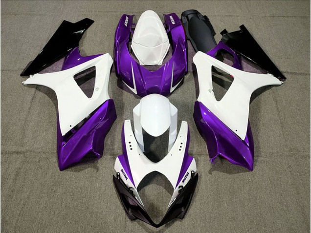 2007-2008 Custom Design Lila Suzuki GSXR 1000 Motorrad Verkleidung