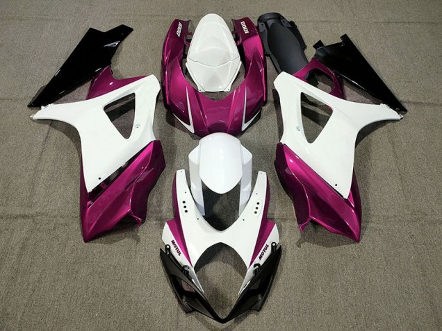 2007-2008 Custom Design Pink Suzuki GSXR 1000 Motorrad Verkleidung 2007-2008 Custom Design Pink Suzuki GSXR 1000 Motorrad Verkleidung