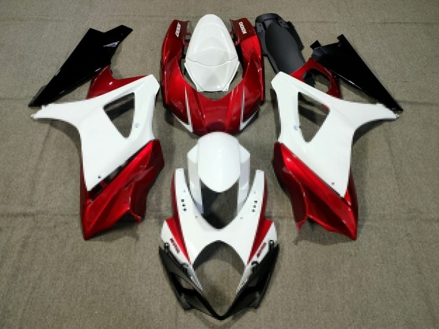 2007-2008 Custom Design Rot Suzuki GSXR 1000 Motorrad Verkleidung