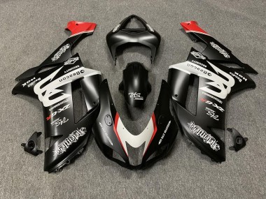2007-2008 Custom Matt Kawasaki ZX6R Motorrad Verkleidung