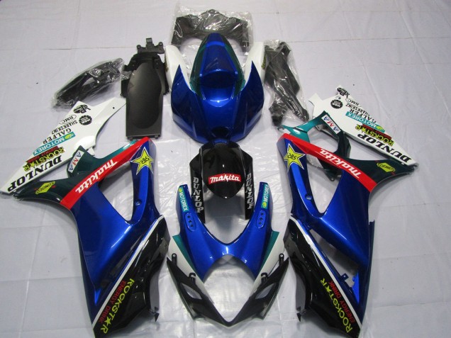 2007-2008 Dunlop Suzuki GSXR 1000 Motorrad Verkleidung