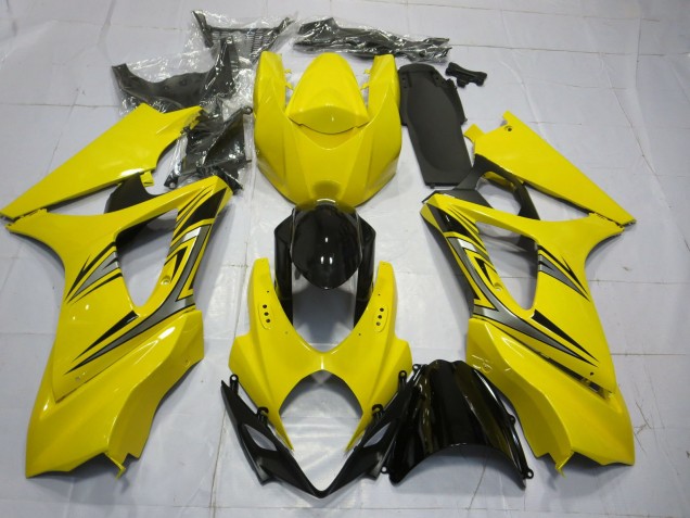 2007-2008 Gelb OEM Stil Suzuki GSXR 1000 Motorrad Verkleidung 2007-2008 Gelb OEM Stil Suzuki GSXR 1000 Motorrad Verkleidung