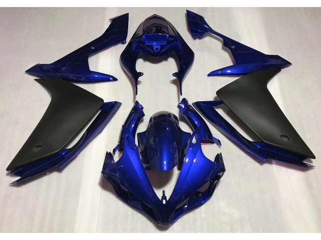 2007-2008 Glänzend Blau & Schwarz Yamaha R1 Motorrad Verkleidung 2007-2008 Glänzend Blau & Schwarz Yamaha R1 Motorrad Verkleidung