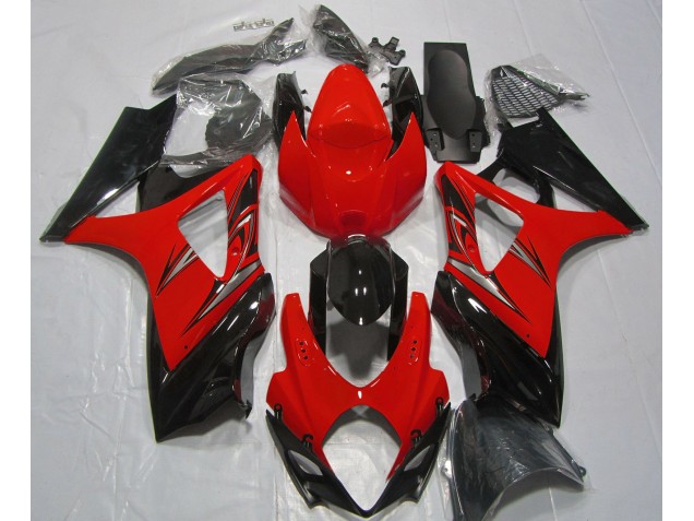 2007-2008 Lavarot & Schwarz Suzuki GSXR 1000 Motorrad Verkleidung