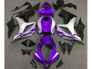 2007-2008 Lila-Silber-Stil OEM Honda CBR600RR Motorrad Verkleidung