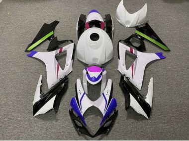2007-2008 Rennfarben 2 Suzuki GSXR 1000 Motorrad Verkleidung