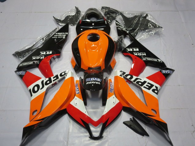 2007-2008 Repsol Honda CBR600RR Motorrad Verkleidung 2007-2008 Repsol Honda CBR600RR Motorrad Verkleidung