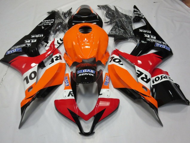 2007-2008 Repsol Stil Honda CBR600RR Motorrad Verkleidung 2007-2008 Repsol Stil Honda CBR600RR Motorrad Verkleidung