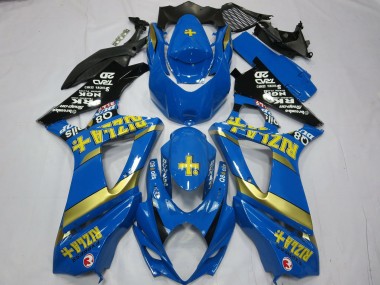 2007-2008 Rizla Suzuki GSXR 1000 Motorrad Verkleidung