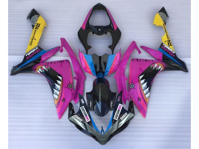 2007-2008 Rosa Hai Yamaha R1 Motorrad Verkleidung 2007-2008 Rosa Hai Yamaha R1 Motorrad Verkleidung