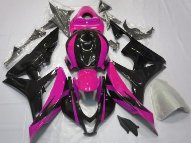 2007-2008 Rosa & Schwarz OEM Design Honda CBR600RR Motorrad Verkleidung