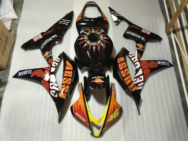 2007-2008 Rossi 46 Honda CBR600RR Motorrad Verkleidung