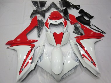 2007-2008 Weiß Rot Brauch Yamaha R1 Motorrad Verkleidung