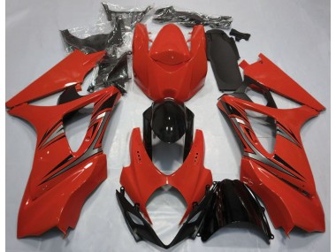 2007-2008 Rot OEM-Stil Suzuki GSXR 1000 Motorrad Verkleidung