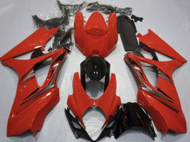 2007-2008 Rot OEM-Stil Suzuki GSXR 1000 Motorrad Verkleidung