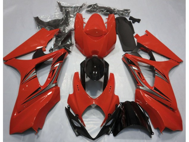 2007-2008 Rot OEM-Stil Suzuki GSXR 1000 Motorrad Verkleidung