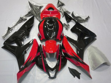 2007-2008 Rot & Schwarz OEM-Design Honda CBR600RR Motorrad Verkleidung