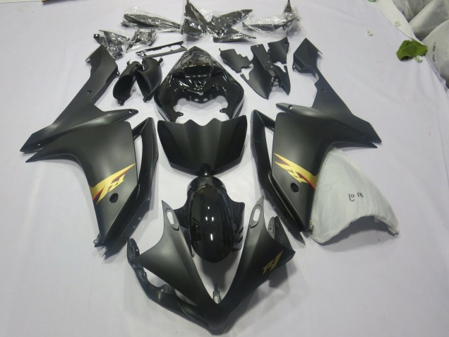 2007-2008 Schwarz & Gold Yamaha R1 Motorrad Verkleidung 2007-2008 Schwarz & Gold Yamaha R1 Motorrad Verkleidung