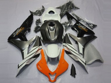 2007-2008 Schwarz Grau Spezial Honda CBR600RR Motorrad Verkleidung