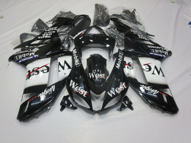 2007-2008 West Kawasaki ZX6R Motorrad Verkleidung 2007-2008 West Kawasaki ZX6R Motorrad Verkleidung