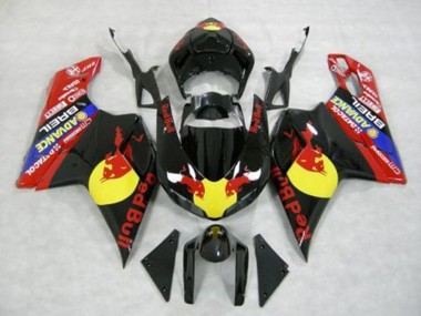 2007-2014 Breil Rot Bull Ducati 848 1098 1198 Motorrad Verkleidung