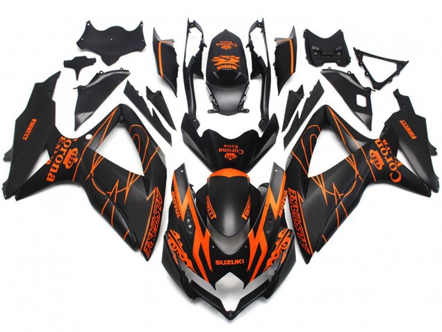2008-2010 Benutzerdefiniert Matt Corona Spezial Suzuki GSXR 600-750 Motorrad Verkleidung 2008-2010 Benutzerdefiniert Matt Corona Spezial Suzuki GSXR 600-750 Motorrad Verkleidung