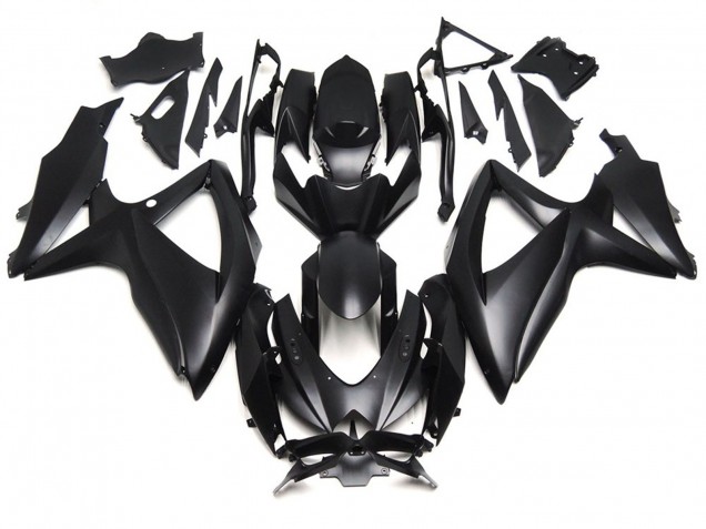 2008-2010 Dunkelmatt Schwarz Suzuki GSXR 600-750 Motorrad Verkleidung 2008-2010 Dunkelmatt Schwarz Suzuki GSXR 600-750 Motorrad Verkleidung