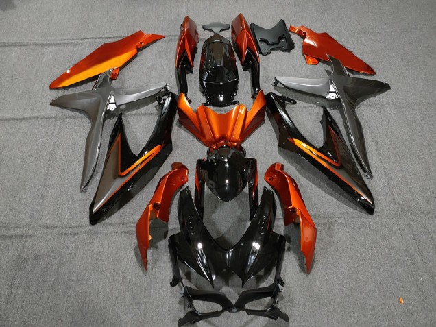 2008-2010 Gebranntes Orange OEM Stil Suzuki GSXR 600-750 Motorrad Verkleidung 2008-2010 Gebranntes Orange OEM Stil Suzuki GSXR 600-750 Motorrad Verkleidung
