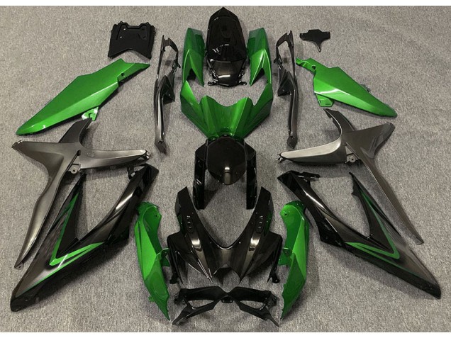 2008-2010 Glanzgrün & Grün R Suzuki GSXR 600-750 Motorrad Verkleidung 2008-2010 Glanzgrün & Grün R Suzuki GSXR 600-750 Motorrad Verkleidung