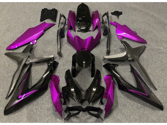 2008-2010 Glanzrosa & Grün R Suzuki GSXR 600-750 Motorrad Verkleidung 2008-2010 Glanzrosa & Grün R Suzuki GSXR 600-750 Motorrad Verkleidung